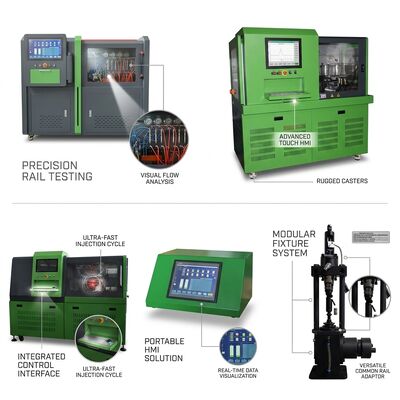 CRP-IoT 스마트 커먼레일 펌프 시험대 (11Kw 모터, 2500Bar 압력, WiFi 원격 모니터링)