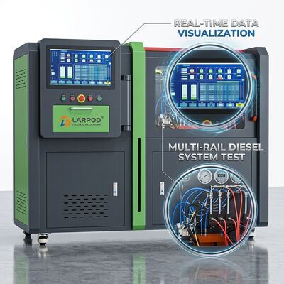 CRP-Multi 4-in-1 유니버설 디젤 펌프 테스트 벤치 15Kw VFD 및 2500 바 압력 범위