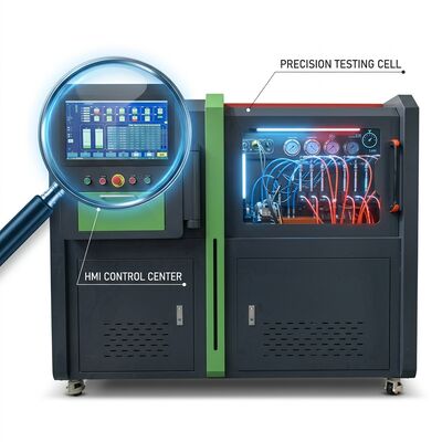 CRP-콤팩트 휴대용 코먼 레일 펌프 테스트 벤치 1800 바 압력, 3Kw 단일 단계 220V 모터 및 85kg 모바일 디자인